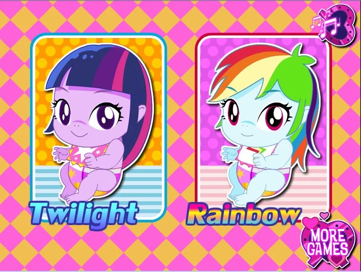 My Little Pony - Twilight And Rainbow Babies screenshot