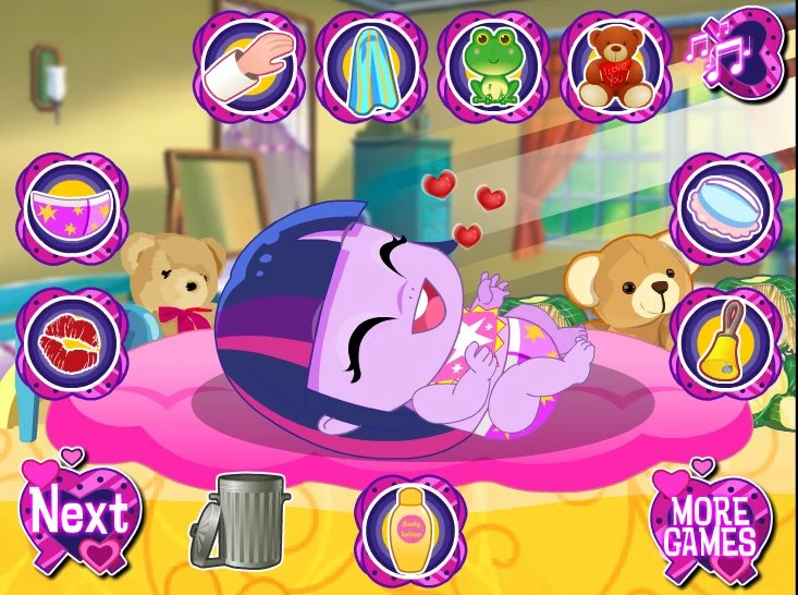My Little Pony - Twilight And Rainbow Babies screenshot
